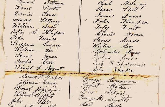Object 32: U.S. Colored Troops Burial Petition